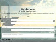 Tablet Screenshot of markbremmer.com